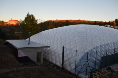 Zahájení zimní sezóny v nové tenisové hale v Náměšti n. O.